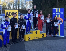 Kart-Slalom-Meisterschaft des ADAC Mittelrhein – AC Mayen Kids fahren Podestplätze ein
