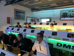 Positive Anspannung in der Racecontrol