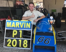 Marvin Brandl gewinnt die Formel Ford Racing 1600 Meisterschaft 2018