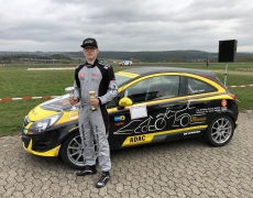 Team Youngstar Nett Motorsport Leon Dreiser (16) mit gelungenem Debüt bei Deutscher Slalom Meisterschaft