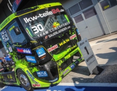 AC Mayen Truck-Pilot Sascha Lenz wird mit zwei Siegen im italienischen Misano Vizemeister der Truckracing-EM 2021