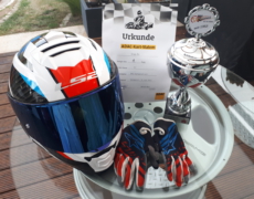 Die AC Mayen-Kartjugend am Start beim Kartslalom des MSC Kempenich.