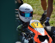 AC-Mayen-Karttalent Robin Hennerici feiert Doppel-Podium beim Hitzerennen des ADAC Kart Rookies Cup West in Oppenrod