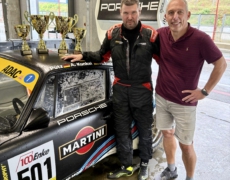 Sieg beim Historic Grand Prix Zolder: André Kunkel vom AC Mayen glänzt mit starker Leistung in der Youngtimer Trophy
