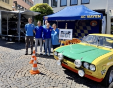 AC Mayen präsentiert Motorsport und Oldtimer bei der Autoschau in Mayen